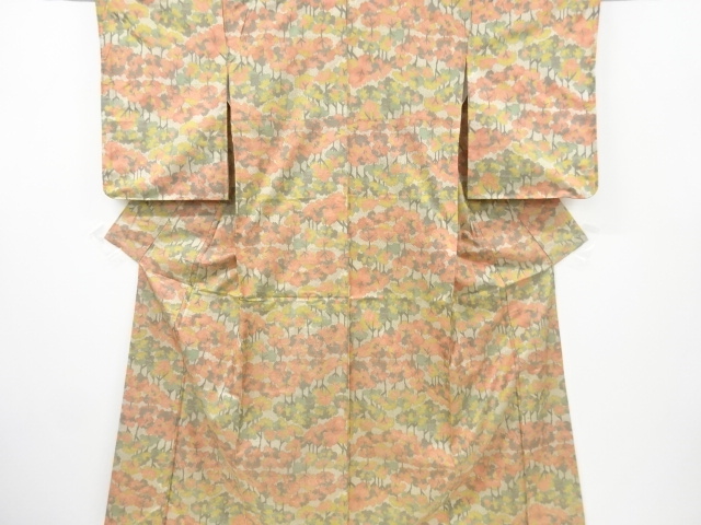 JAPANESE KIMONO / OMESHI / NISHIJIN-ORI / UNUSED